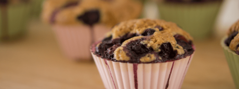 Lee más sobre el artículo Muffins de arándanos