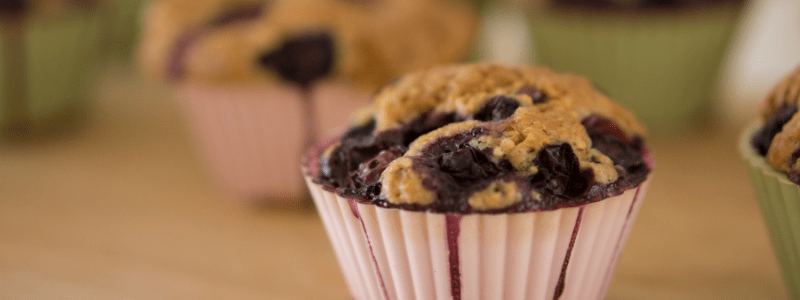 En este momento estás viendo Muffins de arándanos