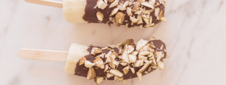 Lee más sobre el artículo Polos de plátano y chocolate
