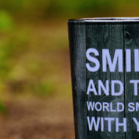 Smile and the world...
